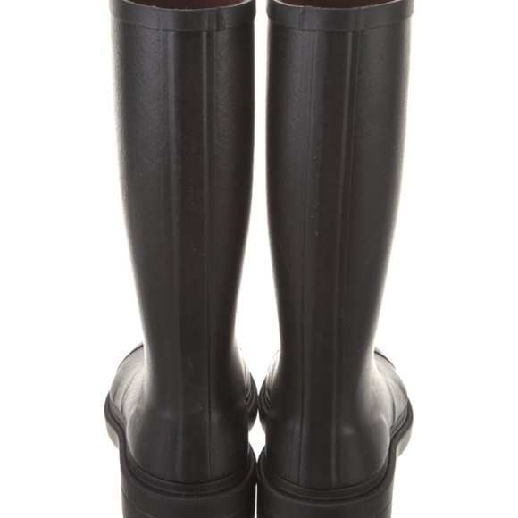 Chanel Black Rain Boots - Picture 4 of 15